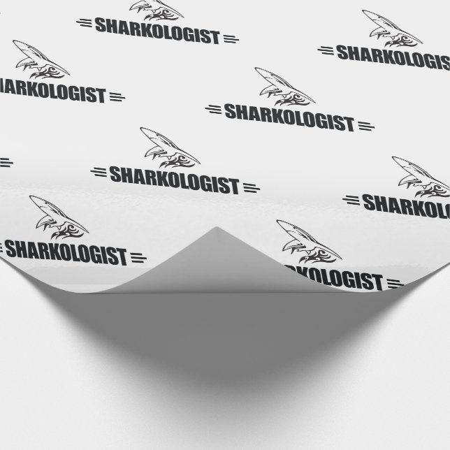 Papier Cadeau Funny Shark (Coin)