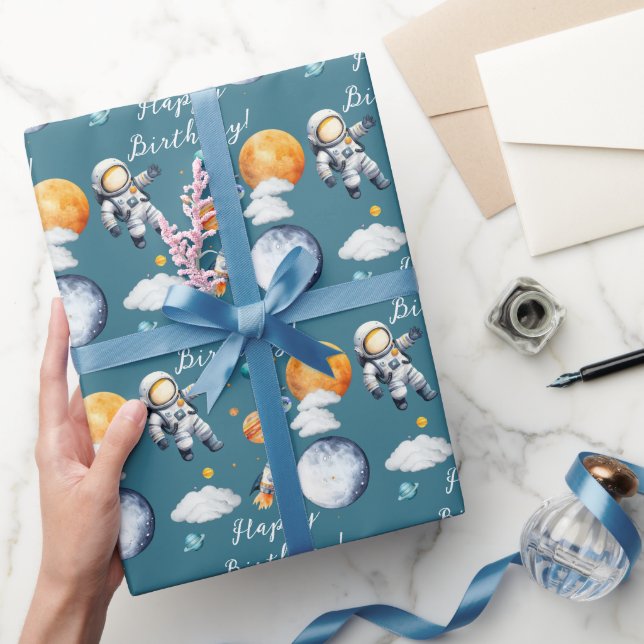 Papier Cadeau Fusée du 1er anniversaire Space ONE (Cadeaux)