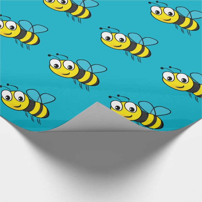 Papier Cadeau Gaffez l'abeille, bourdonnement (Coin)