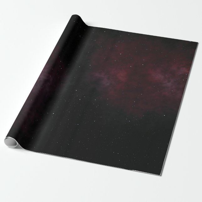 Papier Cadeau Galaxie de l'espace Arrière - plan (Déroulé)