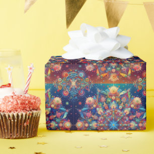 PAPIER CADEAU GALAXY STAR