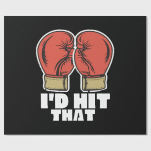 Papier Cadeau Gants de boxe