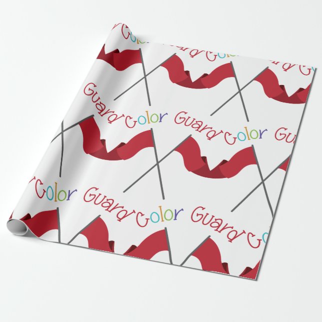 Papier Cadeau Garde couleur (Déroulé)
