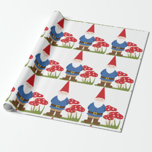 Papier Cadeau Garden Gnome