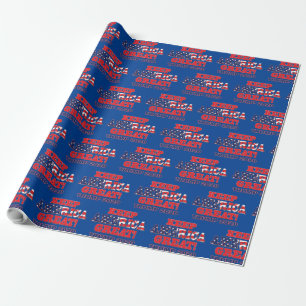Papier Cadeau Garder l'Amérique grand Trump 2020