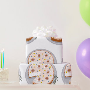 Papier Cadeau Gâteau au fromage rond