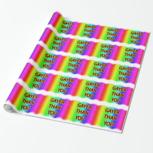 Papier Cadeau Gayer que vous