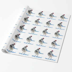 Papier Cadeau Geai bleu de vacances