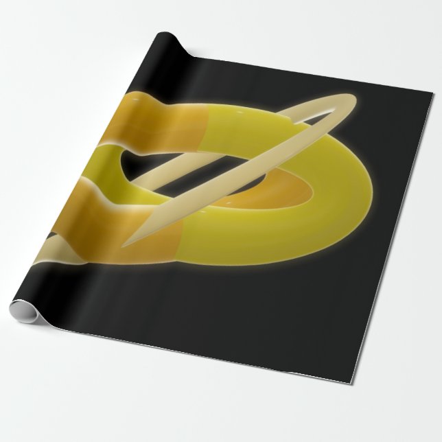 Papier Cadeau Gel spatial M. Ship Blob (Déroulé)