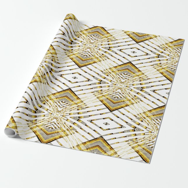 Papier Cadeau Géométrique....... (Déroulé)