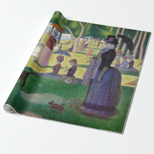 Papier Cadeau Georges Seurat - Un dimanche à La Grande Jatte