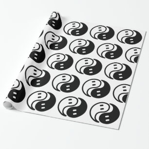 Papier Cadeau Ghost Yin Yang