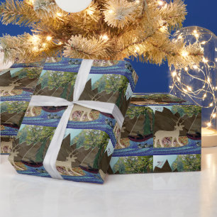 Papier Cadeau Gibier rural animals