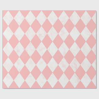 Papier Cadeau Gif de motif sans couture de diamant Harlequin pas
