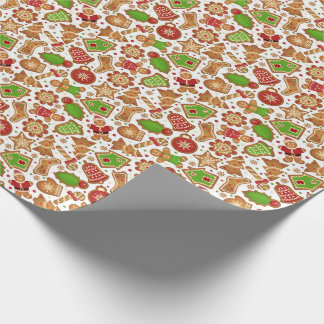 Papier Cadeau Gingerbread Cookie