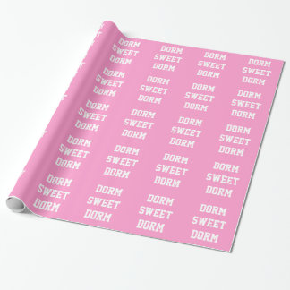 Papier Cadeau Girly original de ~ doux de dortoir de dortoir