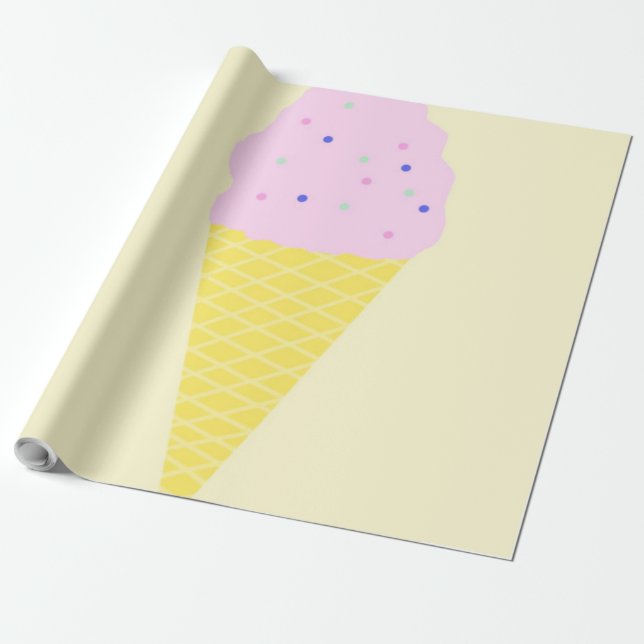 Papier Cadeau glaces (Déroulé)