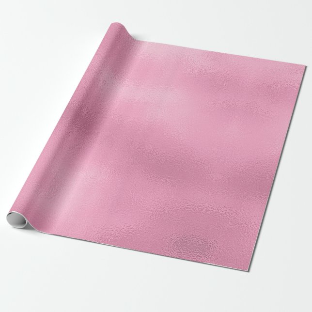 Papier Cadeau Glam Pink Ombre (Déroulé)
