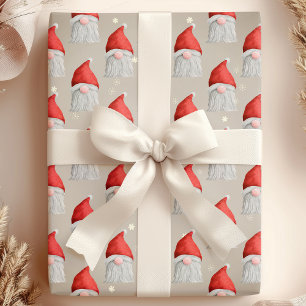 Papier Cadeau Gnome aquarelle