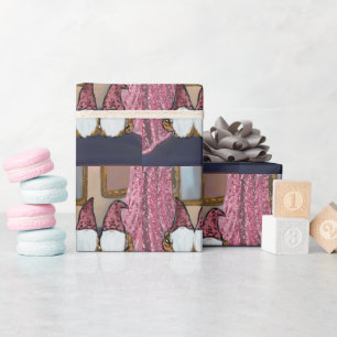 PAPIER CADEAU  GNOMES        