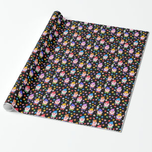 Papier Cadeau gnomes