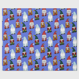 Papier cadeau Gnomes Frileux (Moyen)