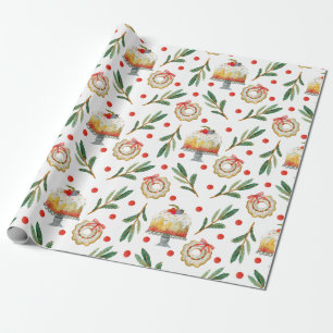 Papier Cadeau Godes de Noël cuits