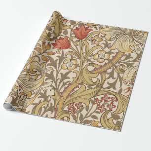 Papier Cadeau Golden Lily Version Motif 2 Par William Morris