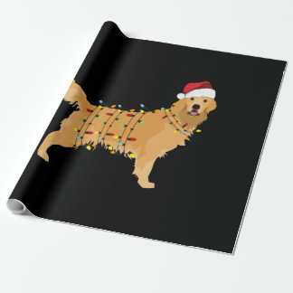 Papier Cadeau Golden Retriever