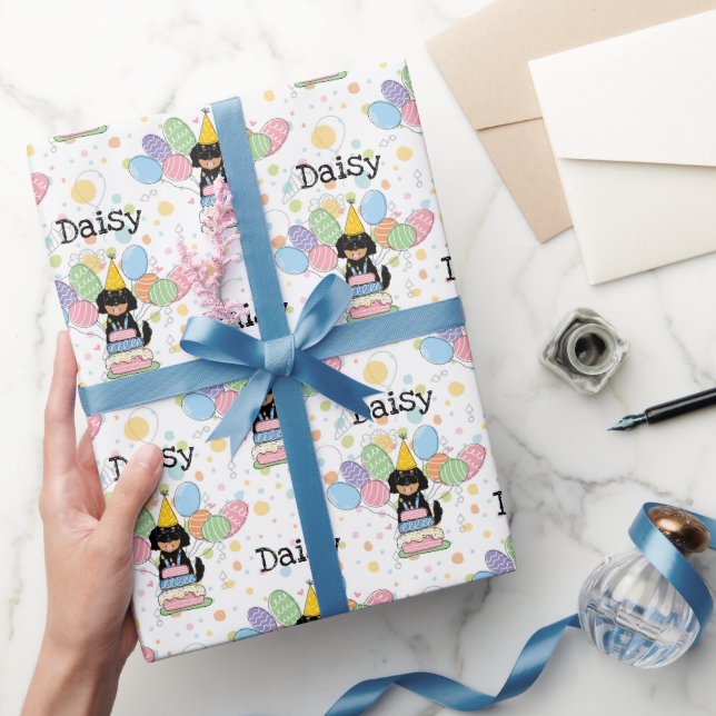 Papier Cadeau Goldendoodle Chien Anniversaire (Cadeaux)