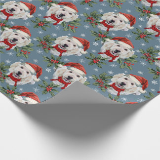 Papier Cadeau Goldendoodle’s Holiday