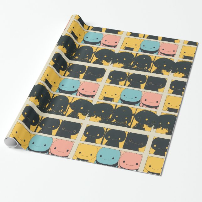 Papier Cadeau Goobers Envelopper le papier (Déroulé)