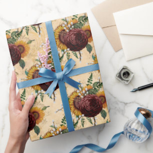 Papier Cadeau Gothique d'automne