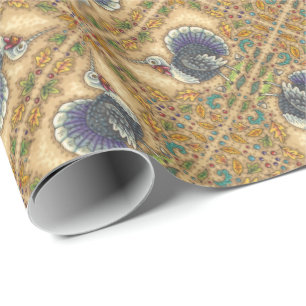 PAPIER CADEAU GRÂCE À L'UNICORN TURQUIE, IMAGINAIRE WHIMSICAL