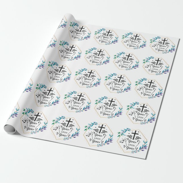 Papier Cadeau Grace sur grâce (Déroulé)