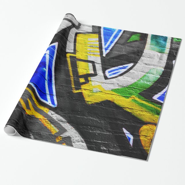 Papier Cadeau Graffiti 6 wpcna (Déroulé)