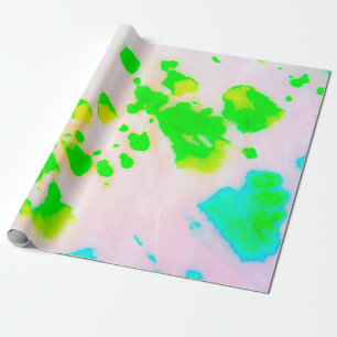 Papier Cadeau Graffiti d'art sale. Ikat Abstrait