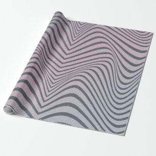 Papier Cadeau Grainy psychedelic background. Zebra stripe patter