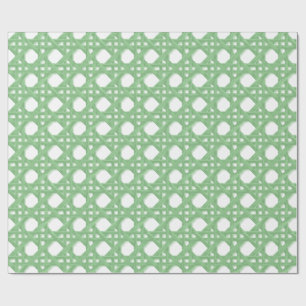 Papier Cadeau Grand CANING SLLY en 95ca92 VERT