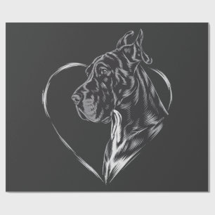 Papier Cadeau Grand Danois