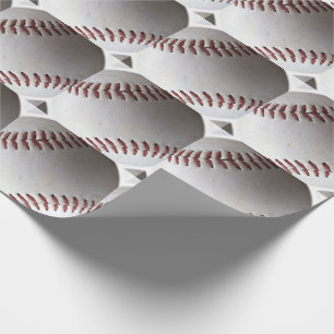 Papier Cadeau Grand motif de base-ball