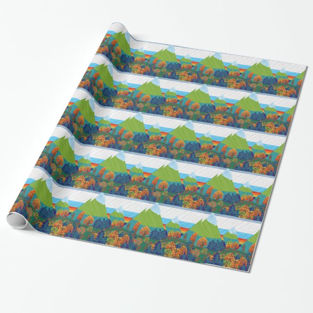 Papier Cadeau Grand pied (Déroulé)