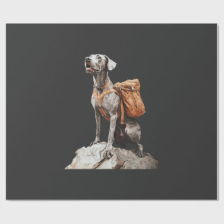 Papier Cadeau Grand Pitbull Dane