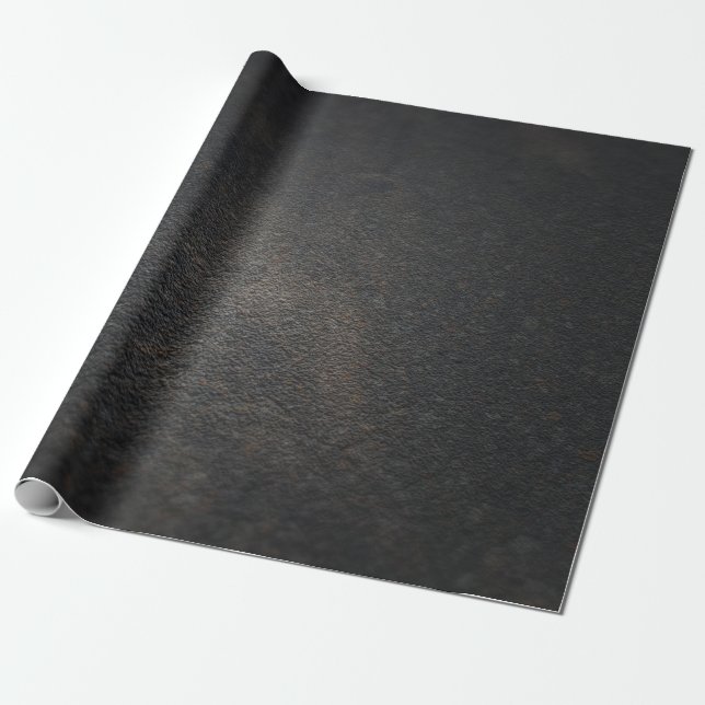 Papier Cadeau Grande route la voie texture gris (Déroulé)