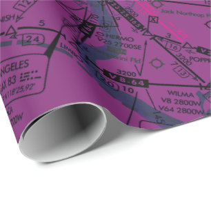 Papier Cadeau Graphique aéronautique