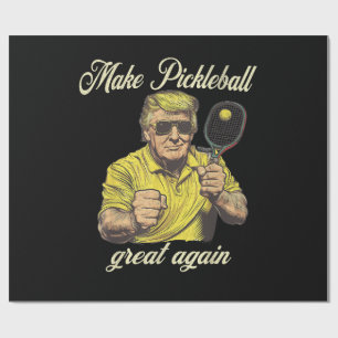 Papier Cadeau Graphiques amusants pour les amateurs de Pickle Ba
