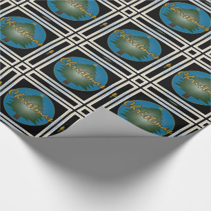 Papier Cadeau Graphiques de Noël