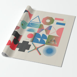 Papier Cadeau Graphisme de conception généraliste de comp bizarr
