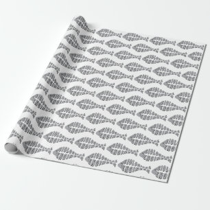 Papier Cadeau Gray Fish, ingénieur biologique