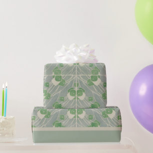 Papier Cadeau Green Geometry 1915 Hannah Borger Overbeck